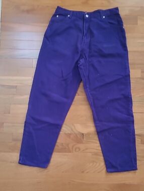 Northwest Blue Deep Purple Jean Pants. 16 Petite. NWT.